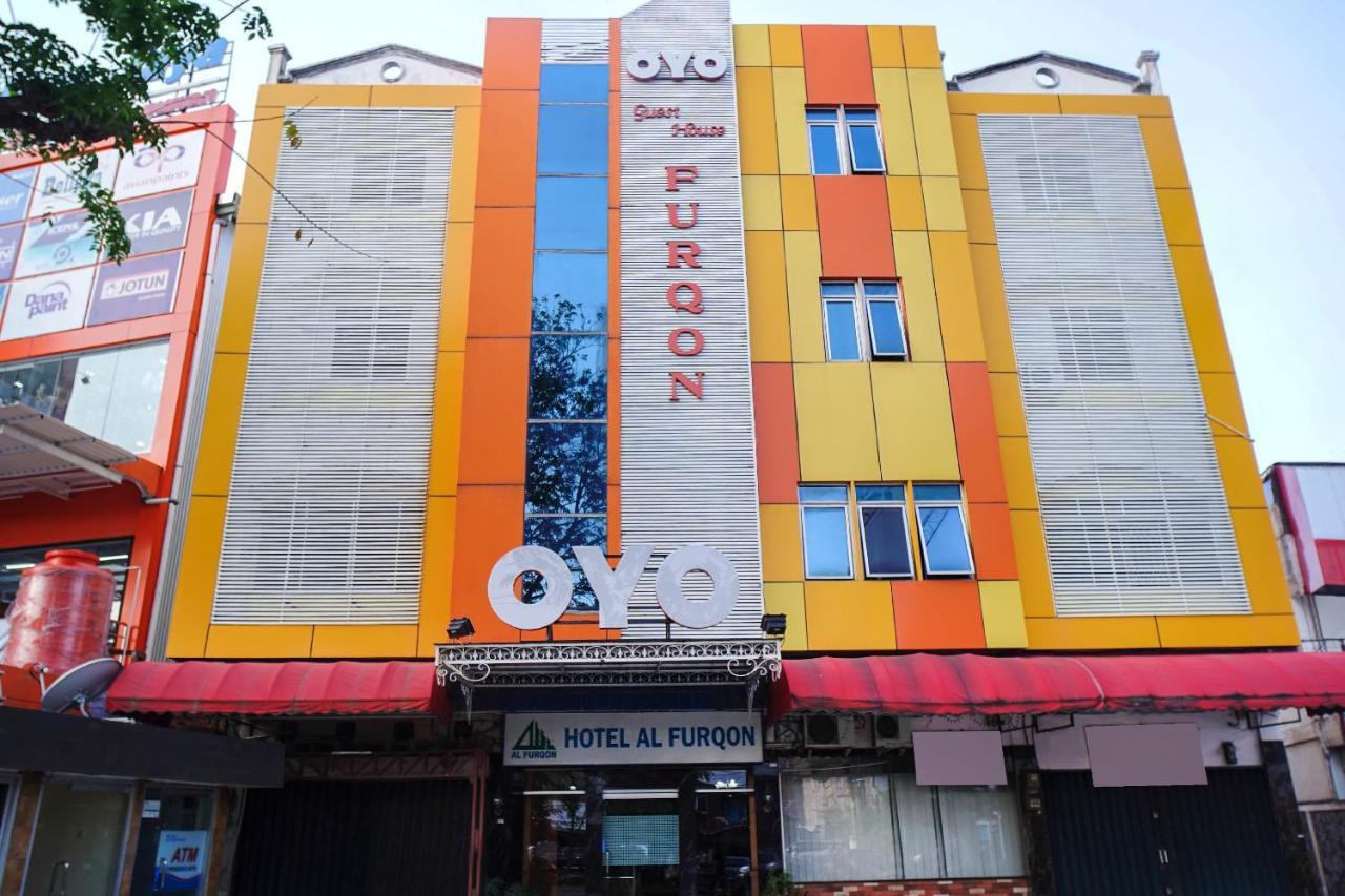 Capital O 142 Hotel Al Furqon Syariah Palembang Eksteriør bilde