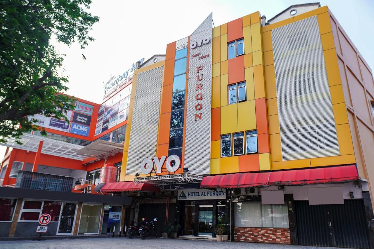 Capital O 142 Hotel Al Furqon Syariah Palembang Eksteriør bilde